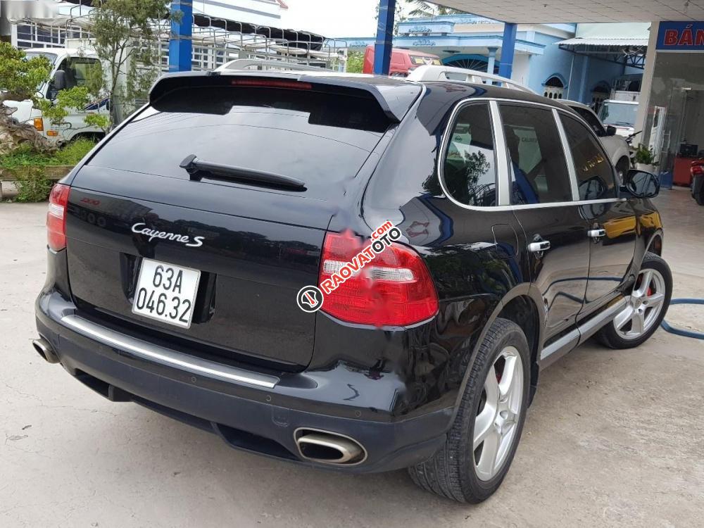 Bán Porsche Cayenne S đời 2007, màu đen, nhập khẩu nguyên chiếc-6