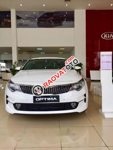 Bán ô tô Kia Optima đời 2016, màu trắng-1