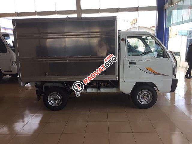 Bán xe tải nhẹ máy xăng Suzuki Thaco Towner 990kg vào thành phố HCM, Long An-0