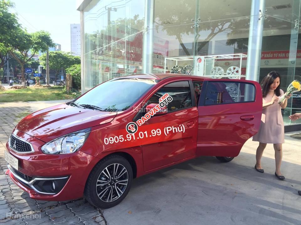 "Giá sốc" Bán Mitsubishi Mirage chỉ với 345 triệu, nhập Thái, 5L/100km, cho vay 80%, hotline: 0905.91.01.99 (Phú)-1