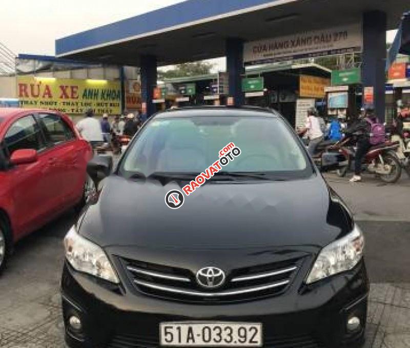 Cần bán gấp Toyota Corolla Altis 1.8G AT đời 2011, màu đen, giá 550tr-1