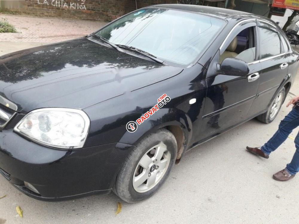 Bán xe Daewoo Lacetti EX đời 2011, màu đen, giá tốt-0