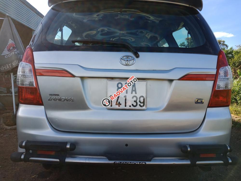 Cần bán Toyota Innova G đời 2007, màu bạc-0