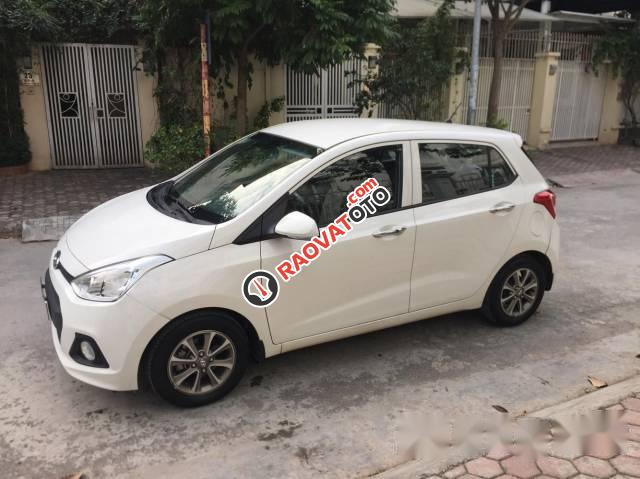 Bán xe Hyundai Grand i10 1.0 MT đời 2015, màu trắng-3