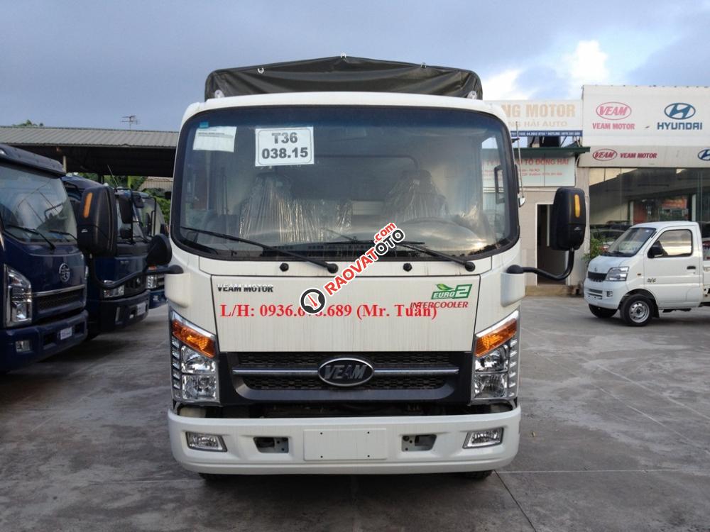 Bán xe tải VT350, tải trọng 3.5 tấn, động cơ Hyundai, cabin Isuzu - LH: 0936 678 689-0