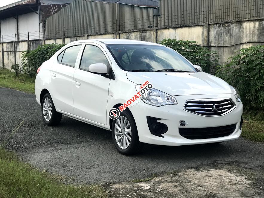 Bán xe Mitsubishi Attrage, màu trắng, nhập khẩu nguyên chiếc, 450tr-2