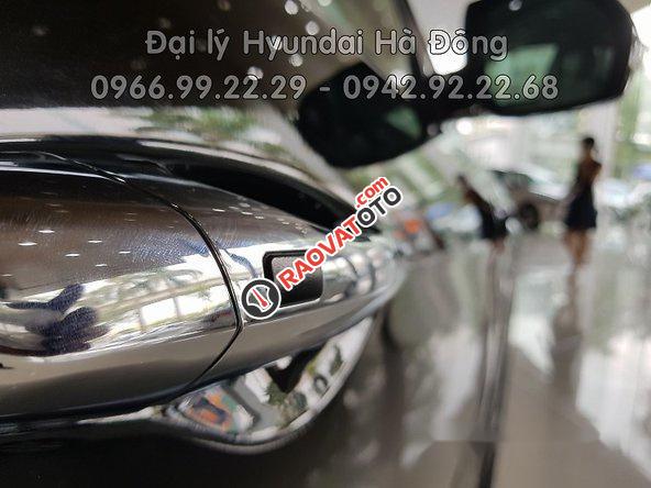 Bán ô tô Hyundai Santa Fe đời 2017, màu đen, nhập khẩu nguyên chiếc-12