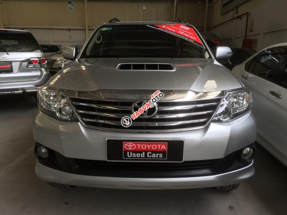 Bán Toyota Fortuner G đời 2014, màu bạc, máy dầu. Hỗ trợ vay 70%-6