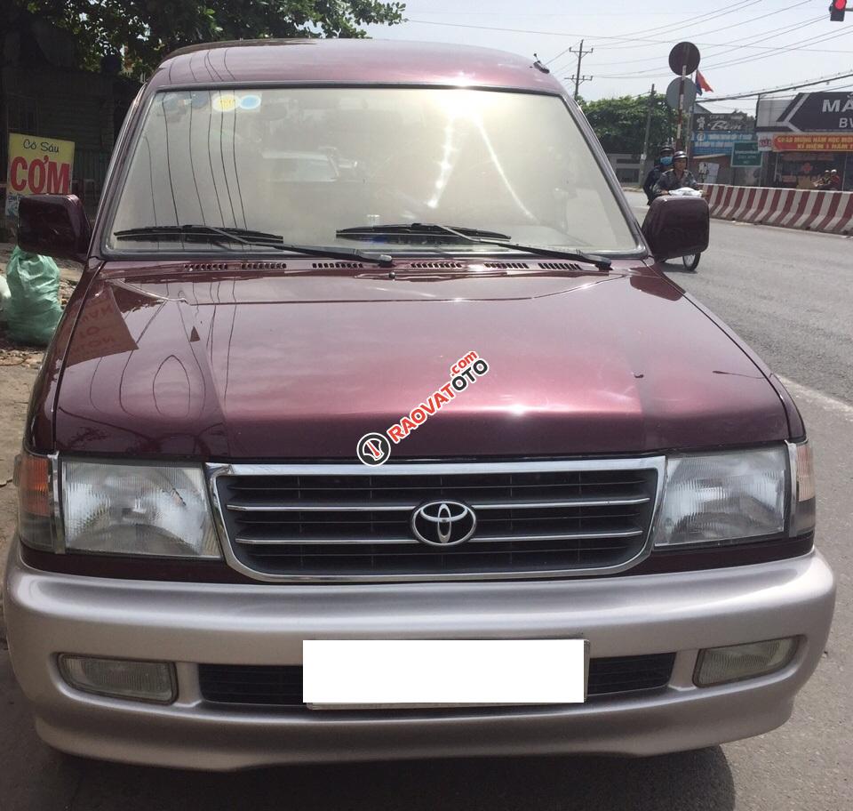 Toyota Zace GL màu đỏ, đời 2002, xe đẹp, Full nội thất-2