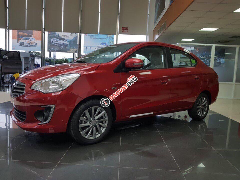 Bán Xe Mitsubishi Attrage đời 2017, màu trắng, nhập khẩu, giá chỉ 402 triệu-1