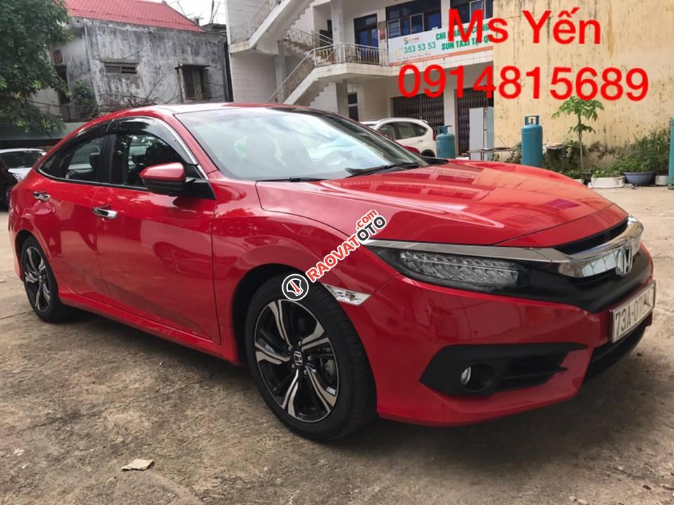 Bán Honda Civic 1.8 mới đời 2018, màu đỏ, xe nhập có sẵn, giá rẻ nhất thị trường-5