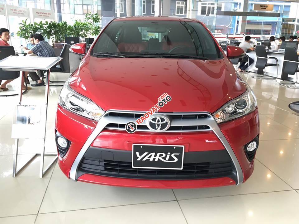 Toyota Mỹ Đình - Toyota Yaris 2017, khuyến mại cực tốt, hỗ trợ làm Uber và Grab, LH: 0976112268-0