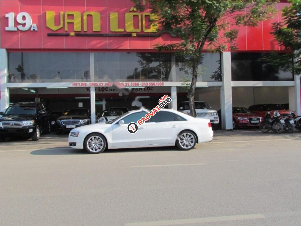 Bán Audi A8 L 4.2 đời 2011, màu trắng, nhập khẩu nguyên chiếc chính chủ-8
