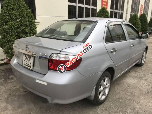 Bán ô tô Toyota Vios năm 2003, màu bạc  -5