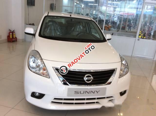 Bán xe Nissan Sunny đời 2017, màu trắng -0