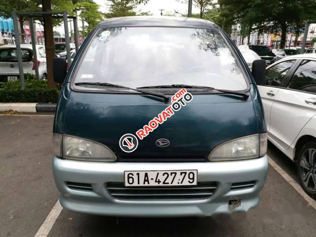 Gia đình bán Daihatsu Citivan đời 2001, màu xanh-0