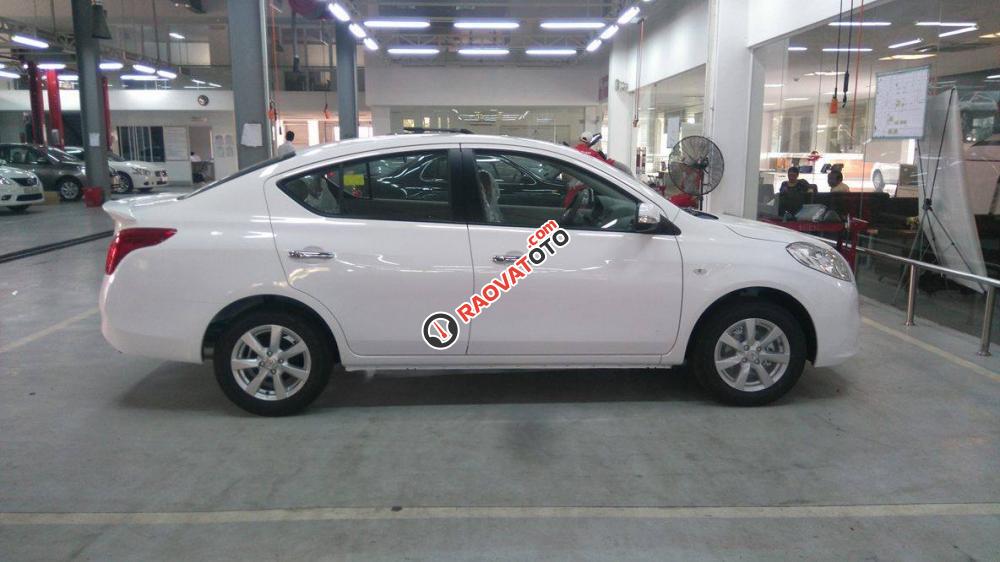 Ô tô Sedan Nissan Sunny XL 1.5DOHC 2018, màu trắng, có xe giao ngay, LH 0985411427-0