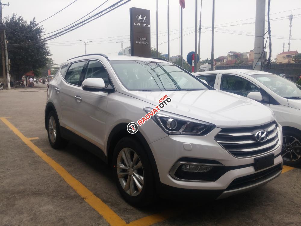 Hyundai Tây Hồ - Hyundai Santa Fe full xăng 2017 - Cam kết giá tốt - Hotline: 0912139123-1