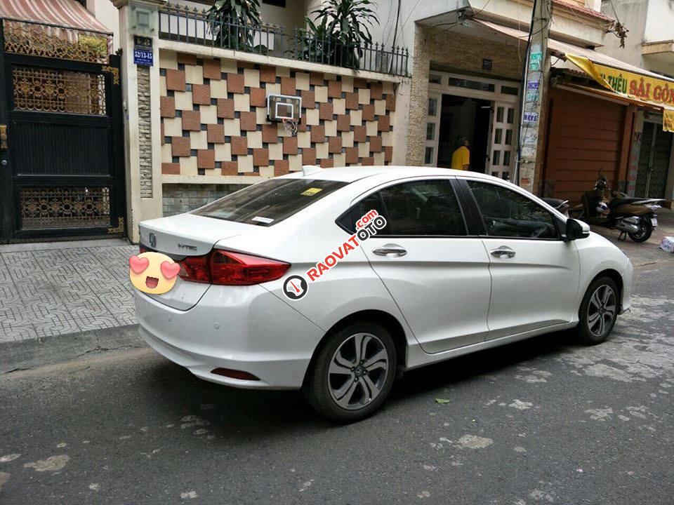 Cần bán Honda City 1.5AT đời 2016, màu trắng-4