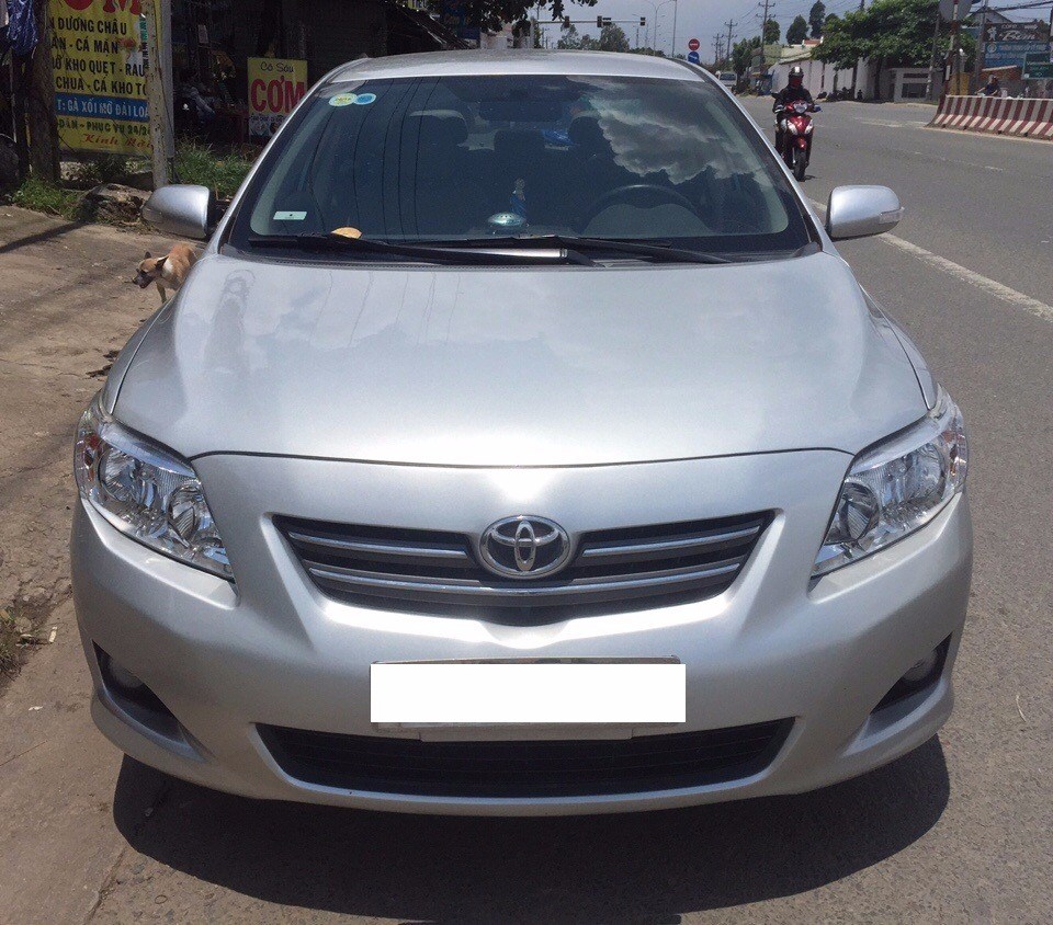 Bán Toyota Corolla altis đời 2008, màu bạc, nhập khẩu -1