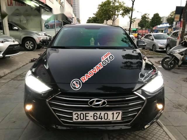 Bán Hyundai Elantra đời 2016, màu đen-0