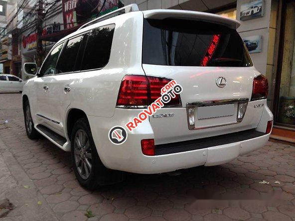 Cần bán xe Lexus LX 570 đời 2011, màu trắng, nhập khẩu như mới, giá tốt-4