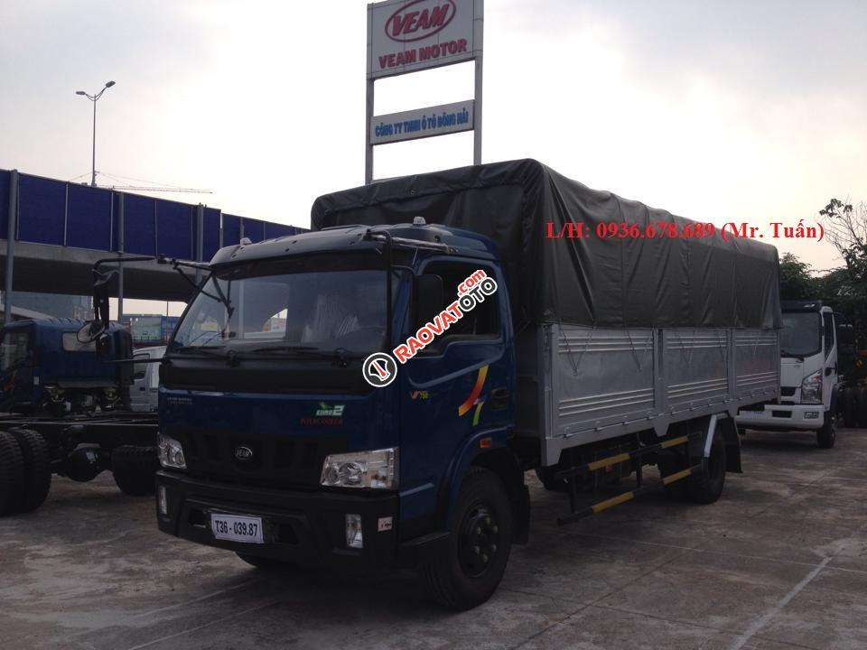 Bán xe tải Veam VT490, tải trọng 5 tấn, máy Hyundai, thùng dài 5.2M hoặc 6M - LH: 0936678689-1
