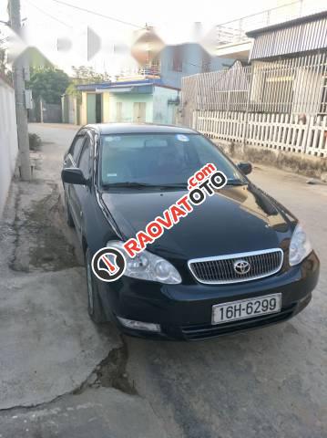 Bán Toyota Corolla altis đời 2003, màu đen -1