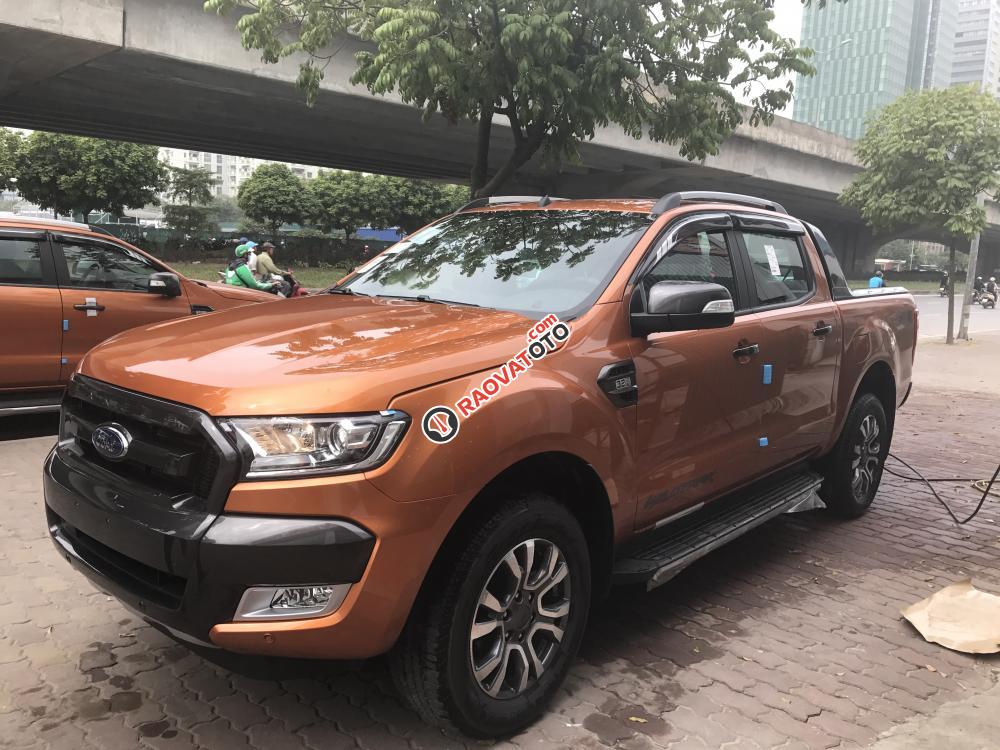 Bán Ford Ranger Wildtrak 3.2,sản xuất 2017, mới 100%, xe giao ngay-2