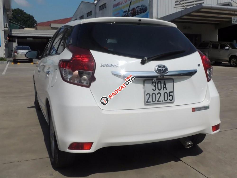 Bán xe Toyota Yaris 1.3G đời 2014, màu trắng, nhập khẩu-1