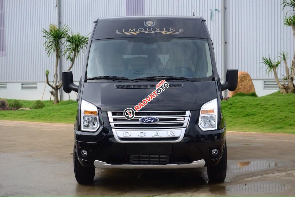 Cần bán xe Ford Transit Dcar Limousin đời 2018, màu đen-1