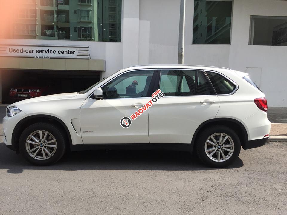 Bán BMW X5 xDrive35i năm 2016, màu trắng, nội thất nâu Mocha-1