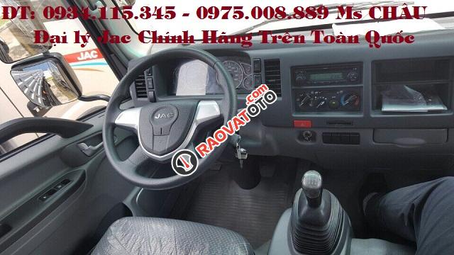 Cần bán Jac HFC 4T9 sản xuất 2017, màu bạc, giá 380tr-1