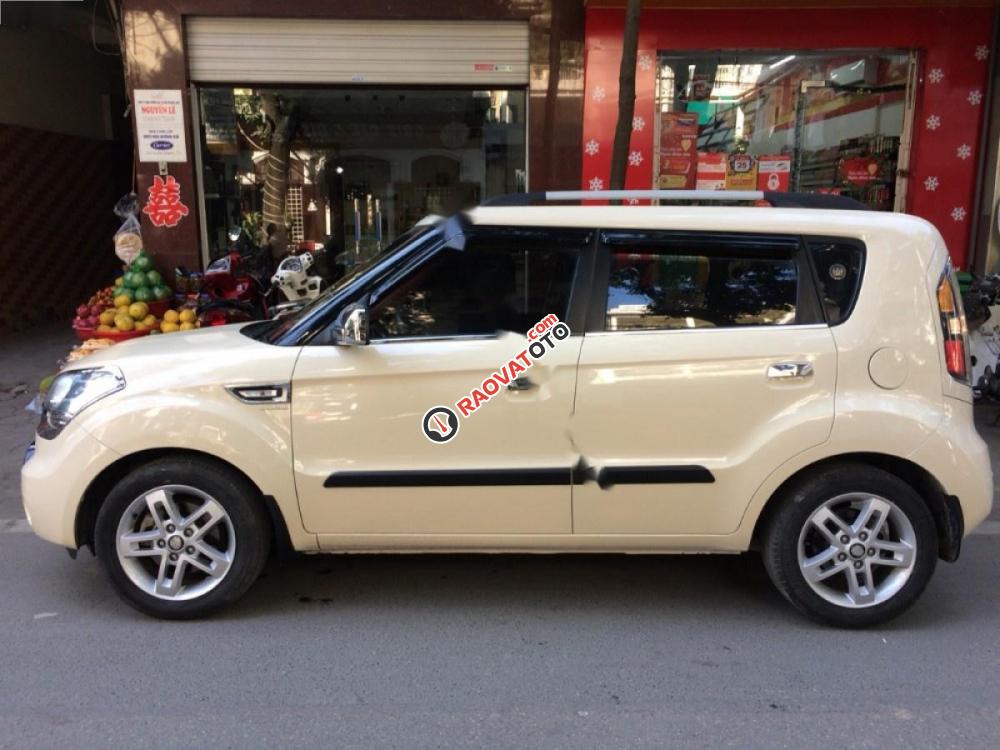 Bán ô tô Kia Soul 4U 1.6 AT đời 2009, màu kem (be), nhập khẩu nguyên chiếc, giá tốt-1