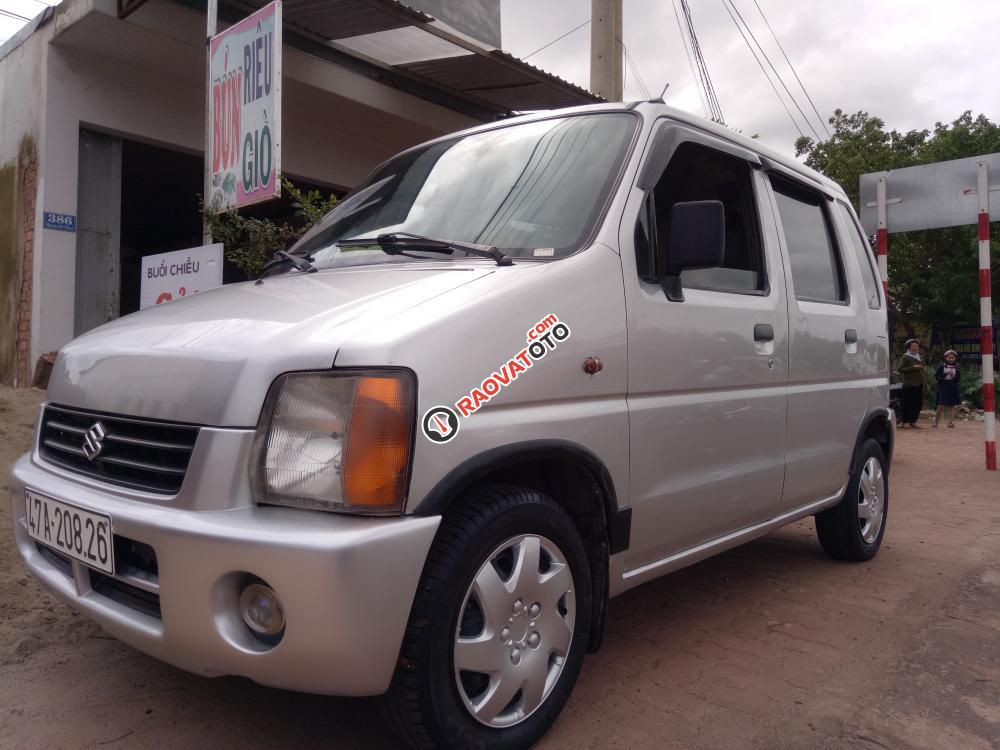 Bán Suzuki Wagon R đời 2003, màu bạc nhập khẩu, giá tốt 125 triệu-0