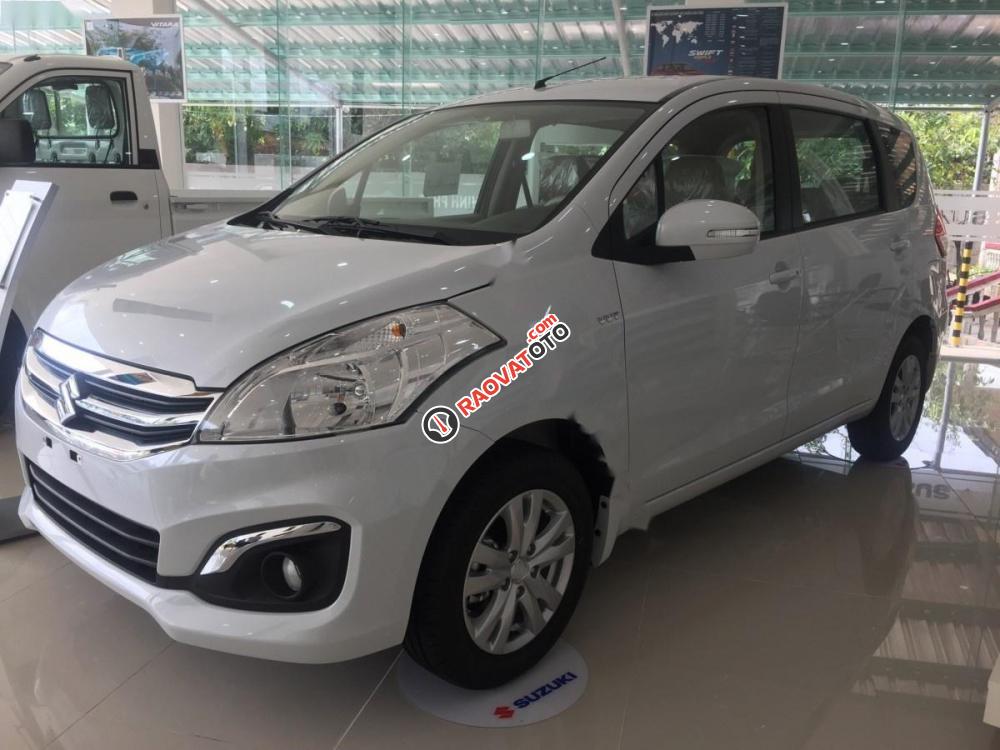 Cần bán Suzuki Ertiga 1.4 AT đời 2017, màu trắng, xe nhập-0