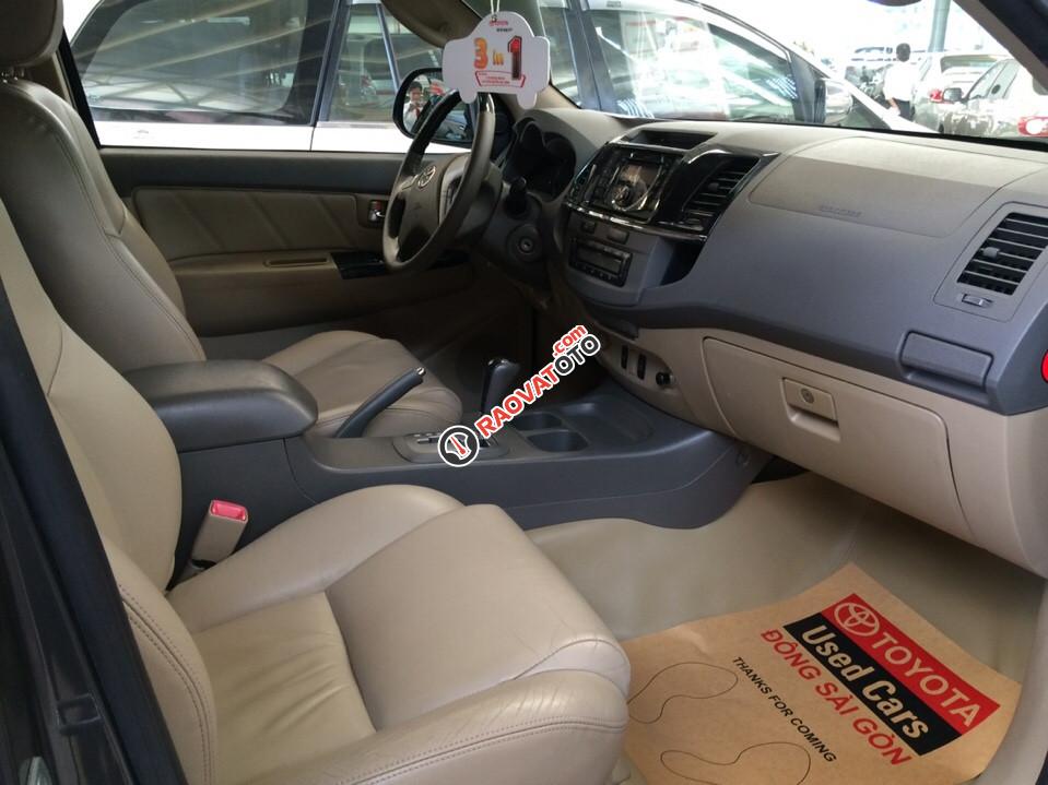 Bán Toyota Fortuner 2.7 đời 2013, màu xám (ghi), giá 760tr-5