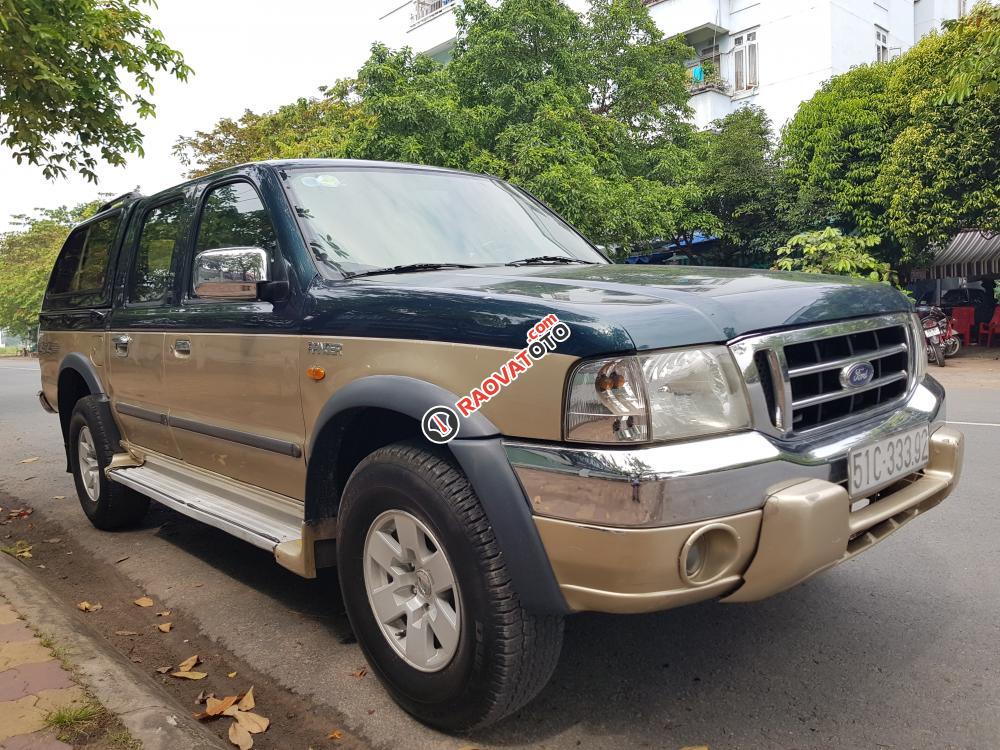 Bán Ford Ranger (XLT) 4x4MT sản xuất 2004, màu xanh, gia đình sử dụng mới 95%-0