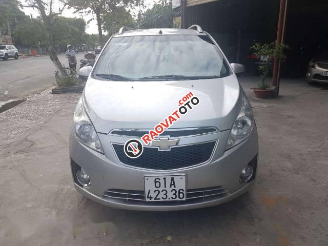 Bán xe Chevrolet Spark đời 2011, màu bạc  -0