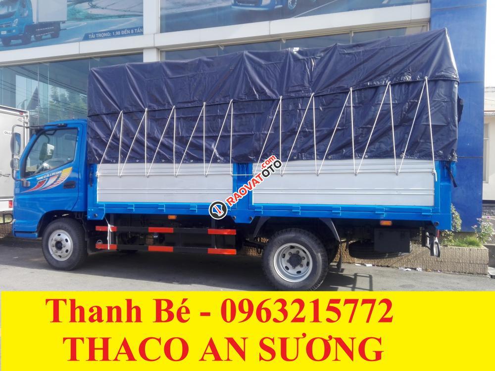 Trường Hải Ollin 500B tải 5 tấn, đời 2017, thùng dài 4m25, hỗ trợ trả góp 75%-1