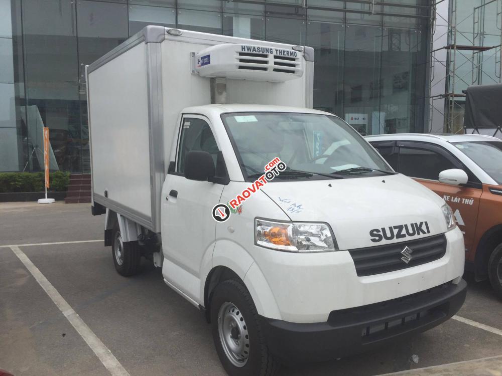 Bán Suzuki Super Carry Pro thùng đông lạnh, màu trắng, nhập khẩu, giá 330tr, liên hệ 0936342286-0