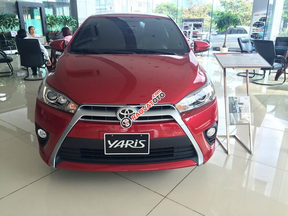 Toyota Mỹ Đình - Toyota Yaris 2017, khuyến mại cực tốt, hỗ trợ làm Uber và Grab, LH: 0976112268-14