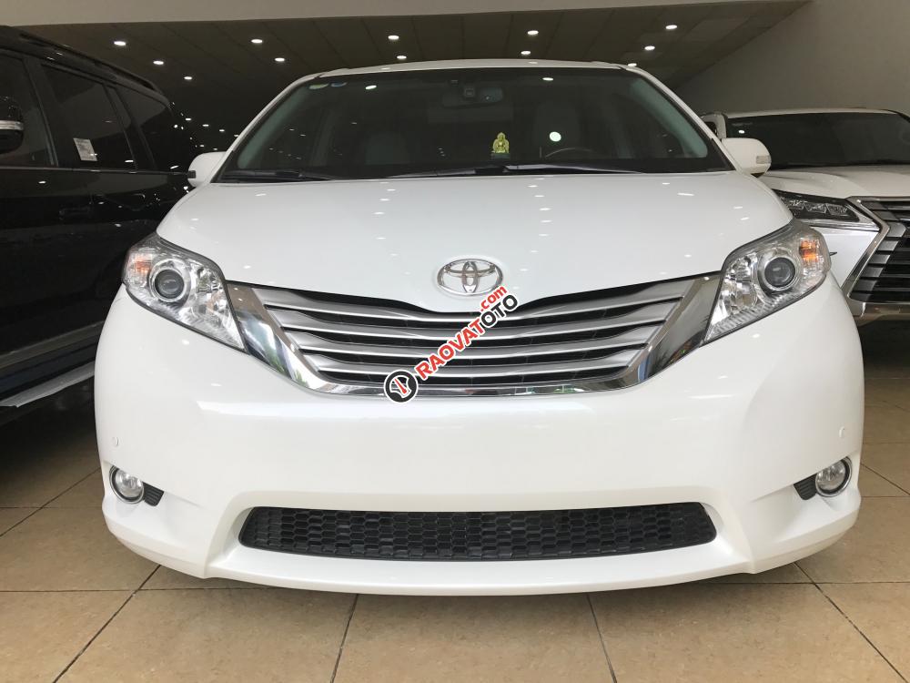 Bán Toyota Sienna limited đời 2014, màu trắng, nhập khẩu Mỹ bản đủ đồ, xe siêu đẹp-1