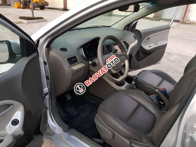 Bán Kia Morning đời 2017, màu bạc  -0