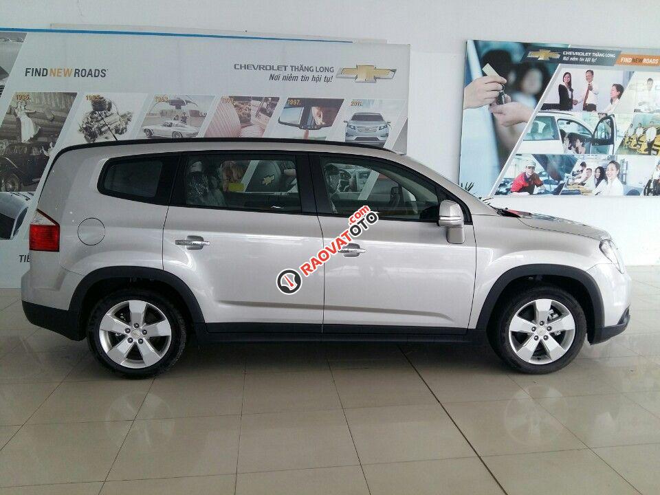 Bán xe Chevrolet Orlando LTZ, 7 chỗ, màu bạc, ưu đãi giá tốt, LH: 0901027102 Huyền Chevrolet-1