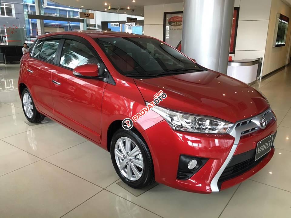 Toyota Mỹ Đình - Toyota Yaris 2017, khuyến mại cực tốt, hỗ trợ làm Uber và Grab, LH: 0976112268-6