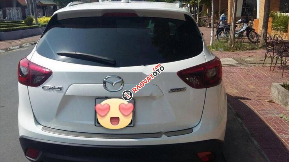 Cần bán lại xe Mazda CX 5 2.0 AT đời 2016, màu trắng như mới-2