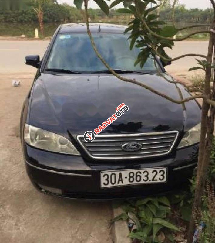 Cần bán lại xe Ford Mondeo 2.5 AT đời 2004, màu đen, giá tốt-1