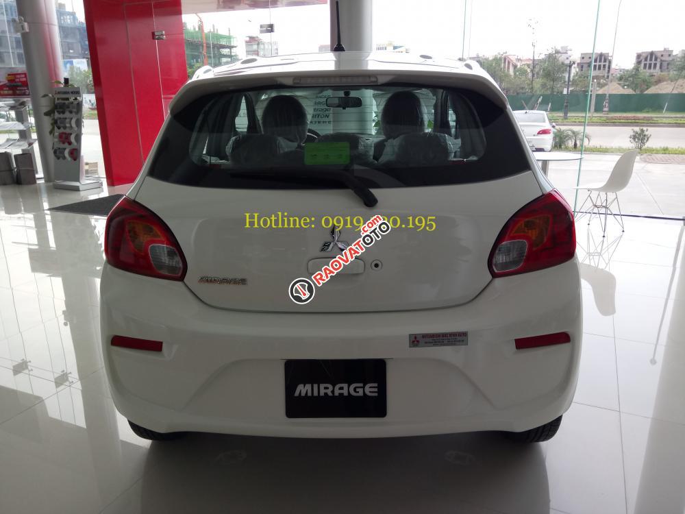 Mitsubishi Mirage 2017, số tự động, hỗ trợ 50 triệu đồng, trả góp 80%, lãi suất thấp-2