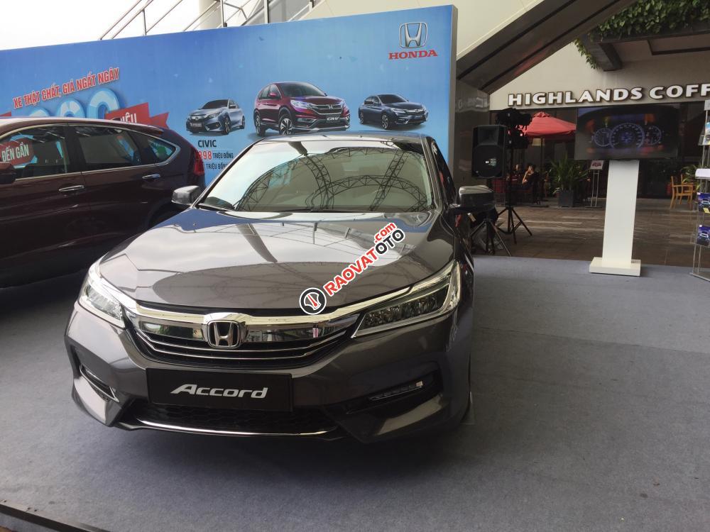 Honda Giải phóng! Honda Accord 2.4 đời 2017, màu xám, nhập khẩu nguyên chiếc Thailand - LH 0903273696-0